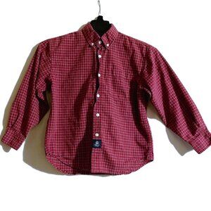 Boys Gap The Big Oxford Shirt Multi Color SZ M